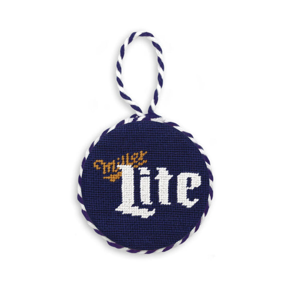 Smathers & Branson Miller Lite Ornament in Dark Navy