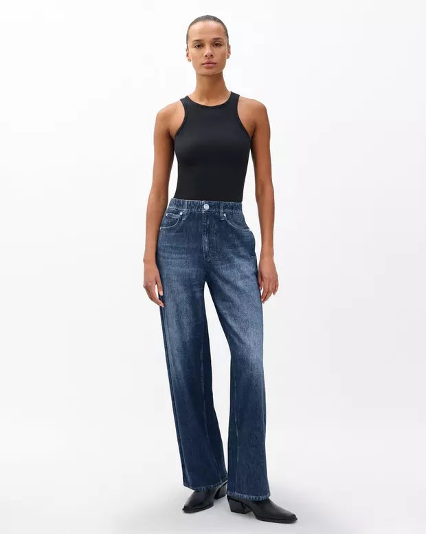 Miramar Wide-Leg Pant - Petra
