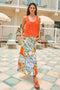 Hunter Bell Tatum Skirt in Amalfi Tiles