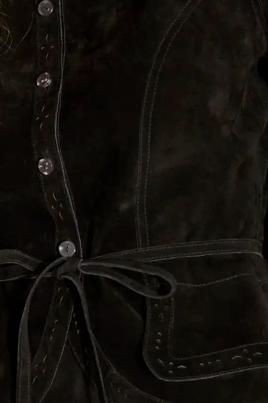 Hunter Bell Murphey Jacket - Noir Suede