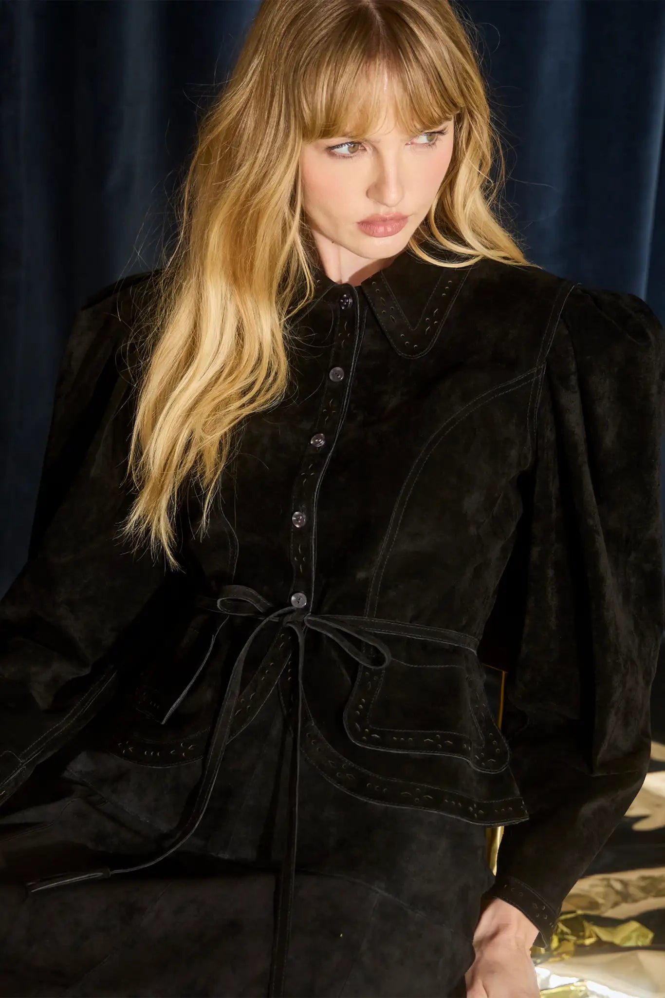Hunter Bell Murphey Jacket - Noir Suede