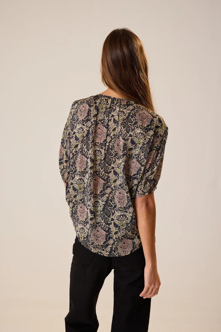 Natalie Martin Violet Top - Botanica Dusk