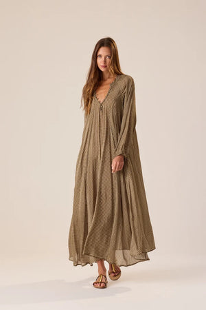 Natalie Martin Fiore Maxi - Martini Olive