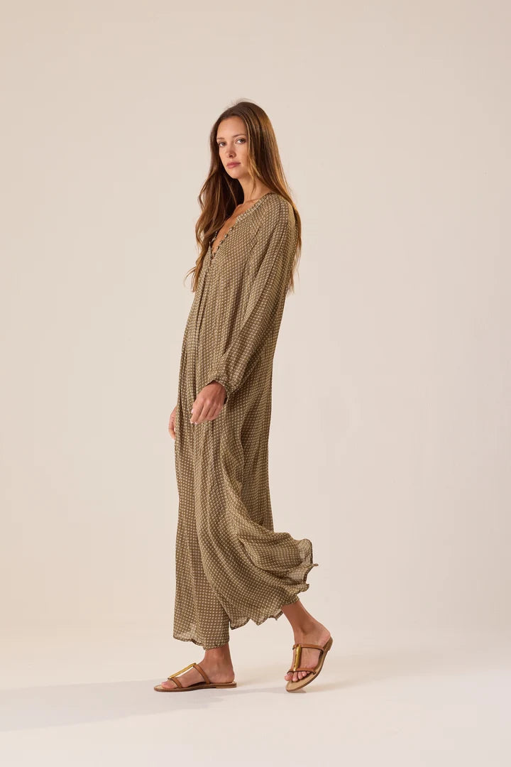 Natalie Martin Fiore Maxi - Martini Olive