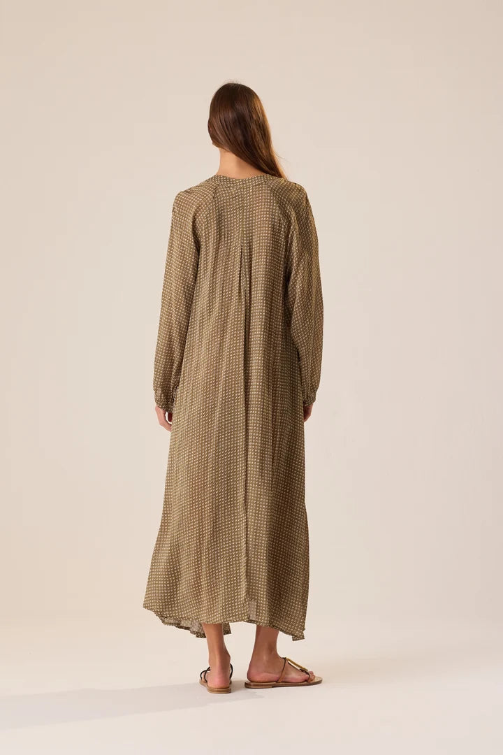 Natalie Martin Fiore Maxi - Martini Olive
