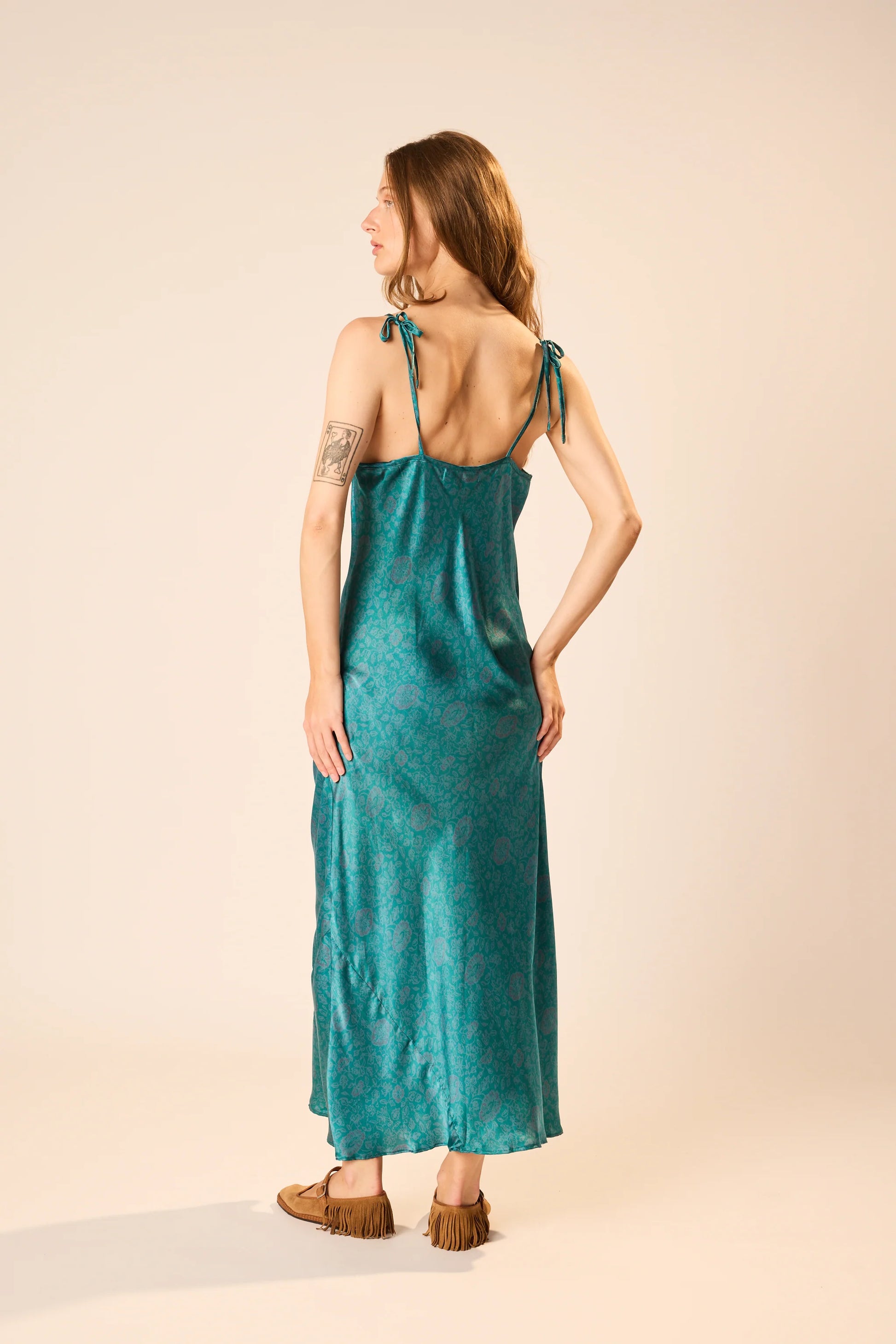 Natalie Martin Dakota Dress - Heritage Floral Opal