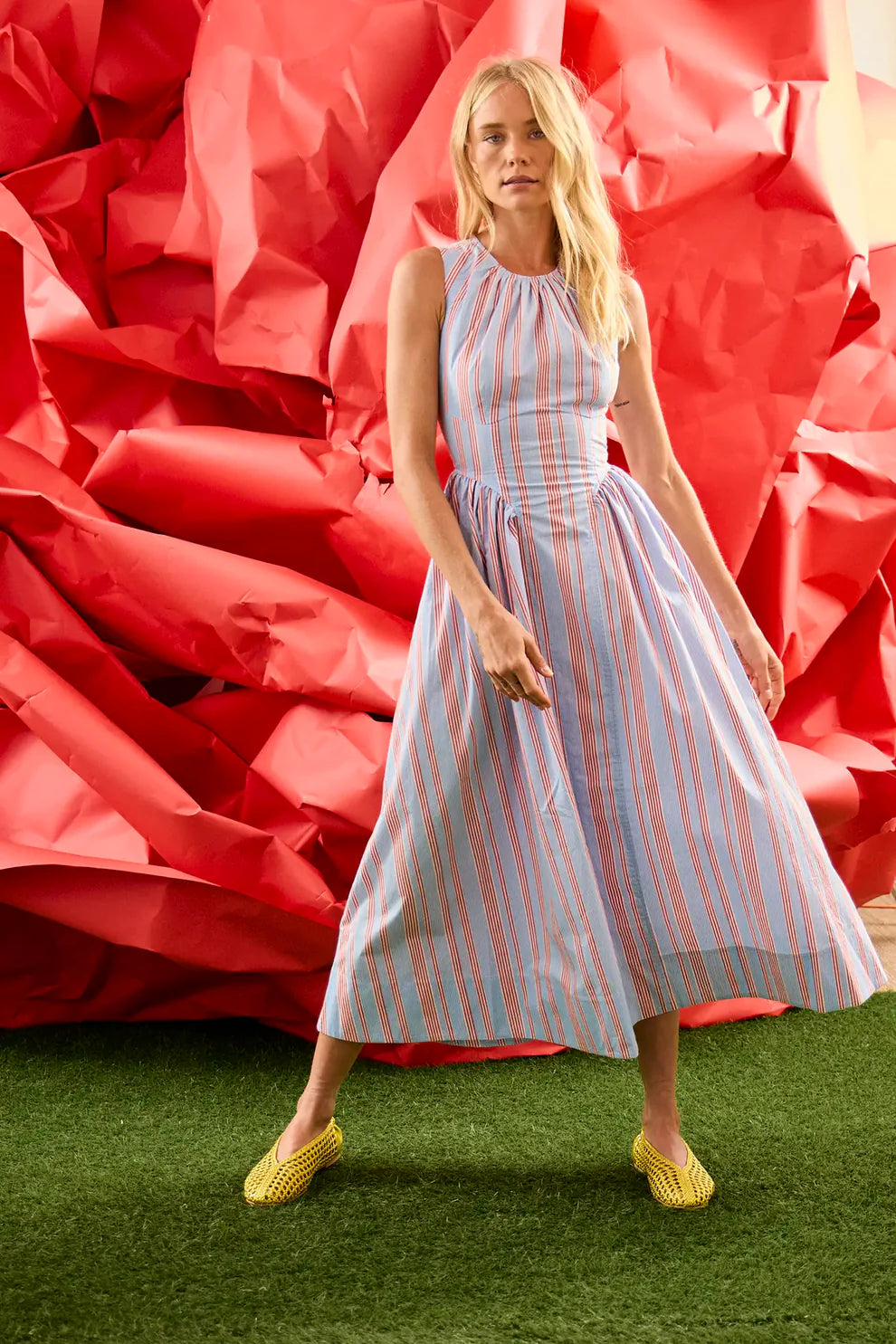 Hunter Bell Nantucket Dress - Seaside Stripe