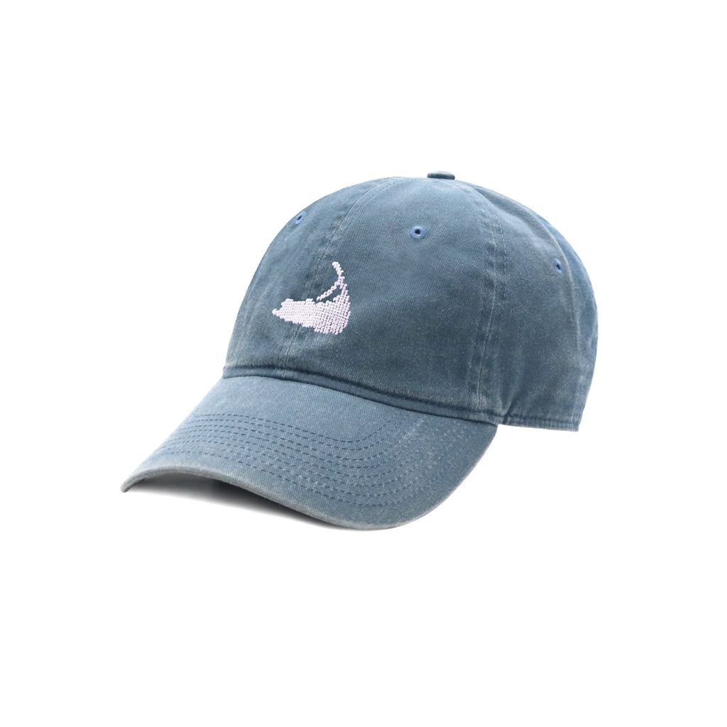 Smathers & Branson Nantucket Island Hat- Steel Blue