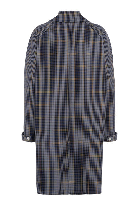 Tela Nathan Dark Blue & Melange Grey