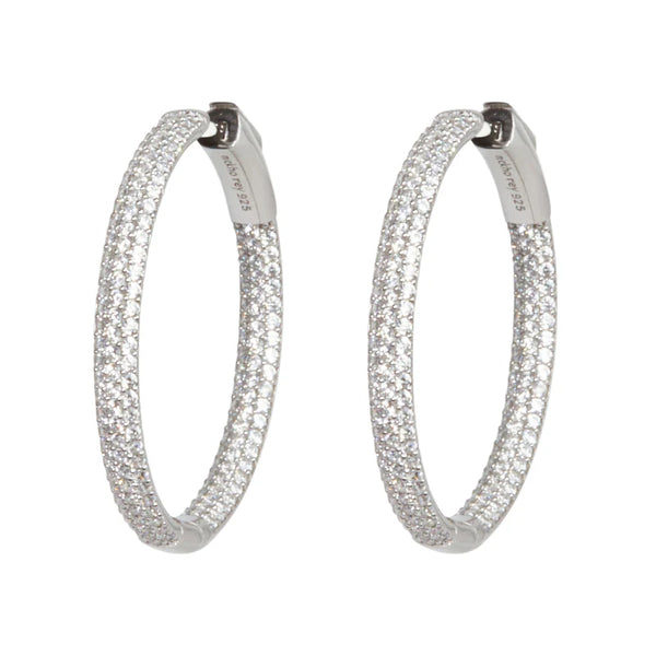 Nickho Rey Sport Tire Hoops - Clear