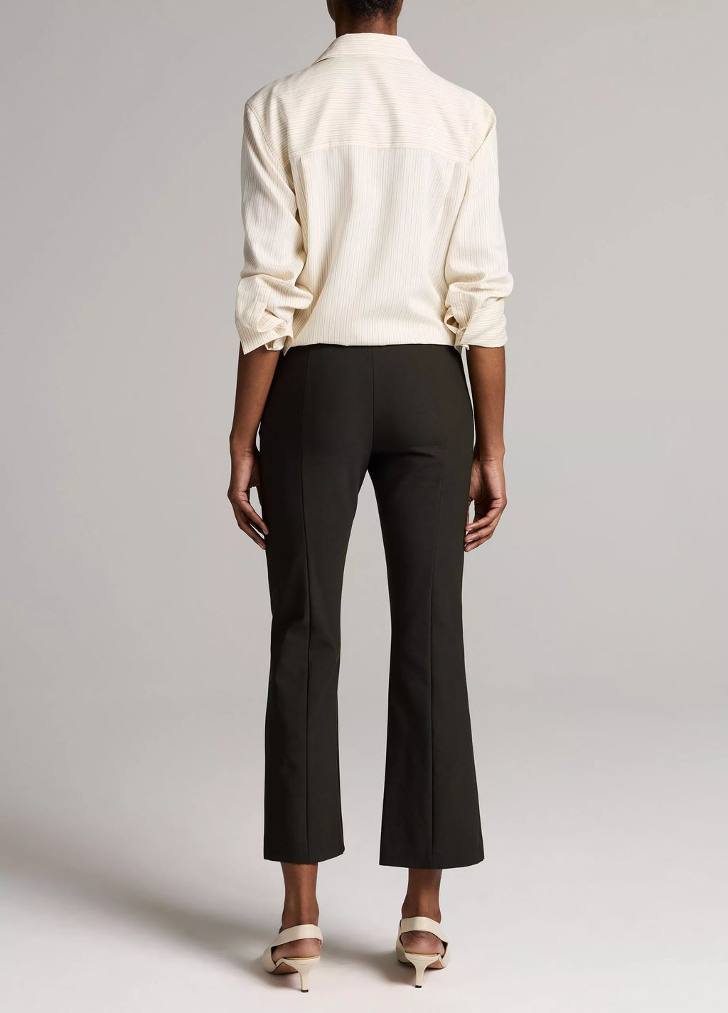 Vince Niki Crop Flare Pant - Forest