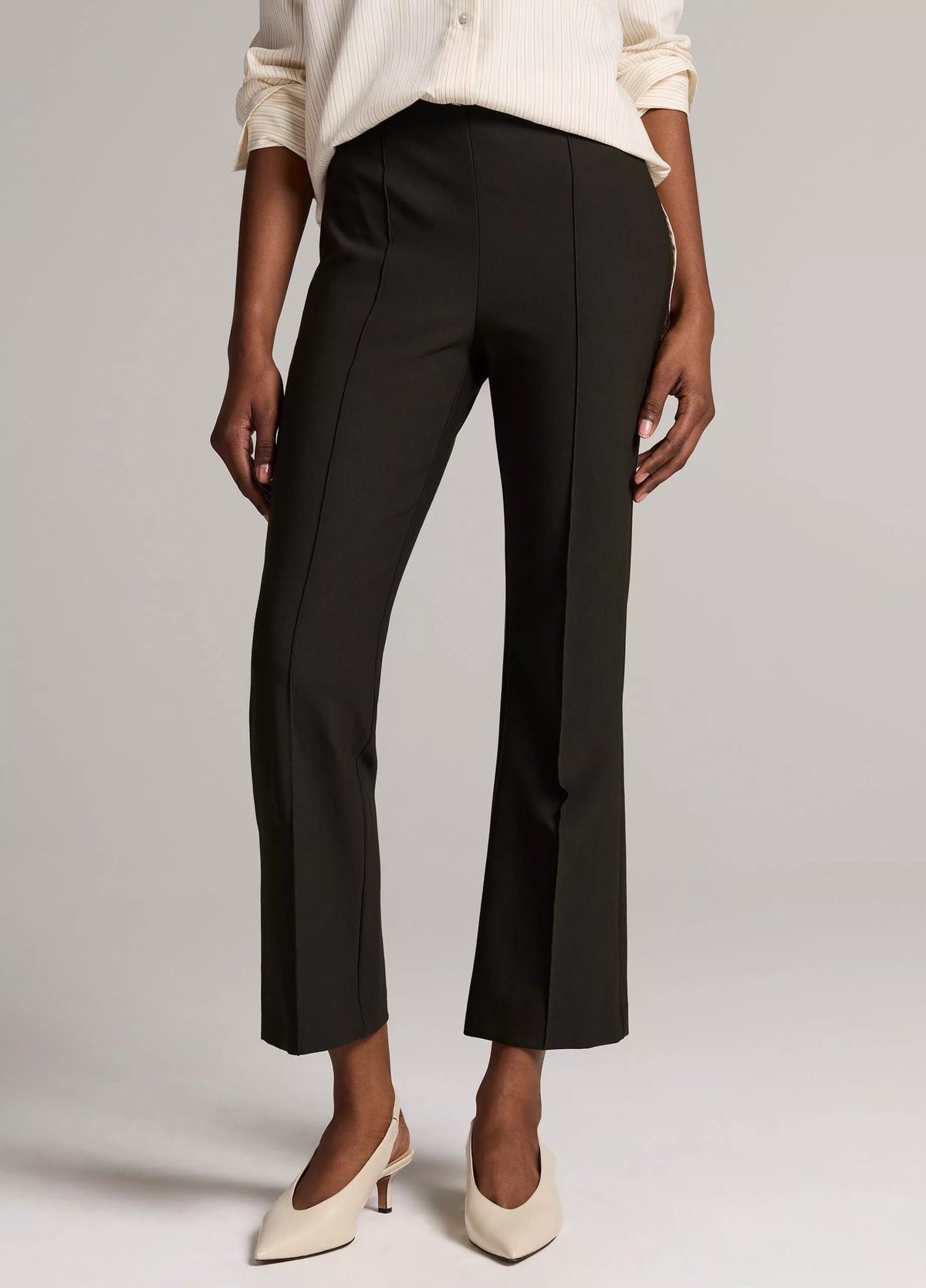 Vince Niki Crop Flare Pant - Forest