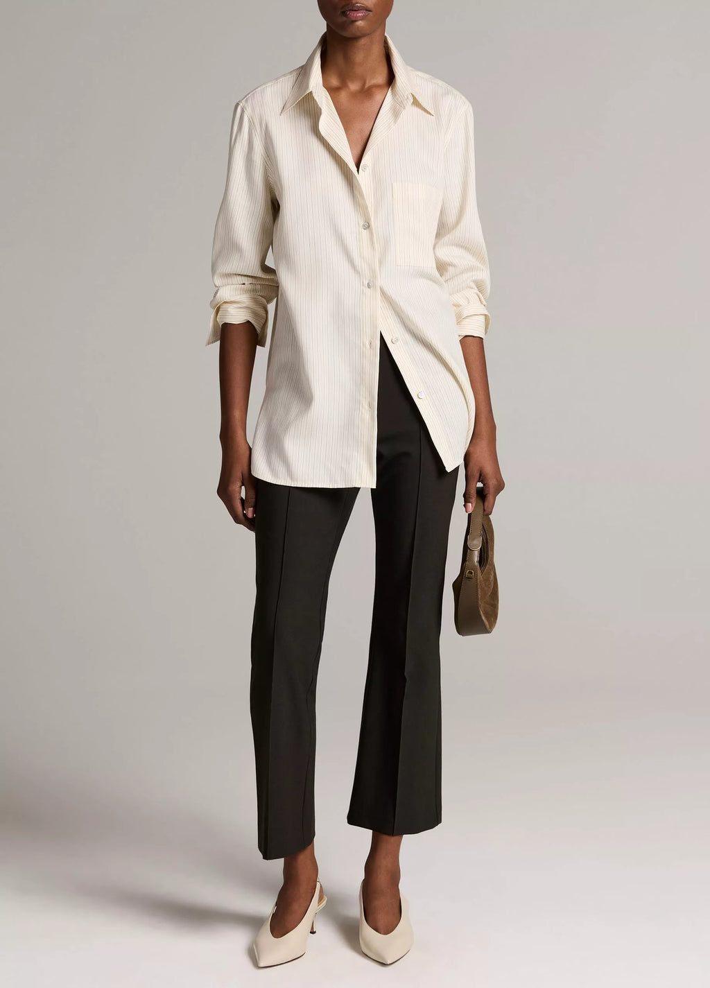 Vince Niki Crop Flare Pant - Forest