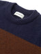 Oliver Spencer Blenheim Jumper Paxton - Navy/Brown