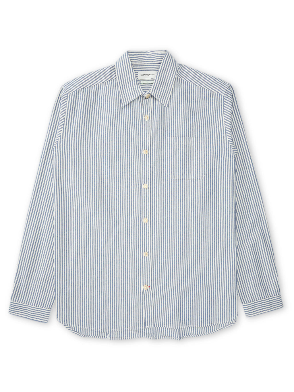 Oliver Spencer New York Special Shirt Brimham Blue