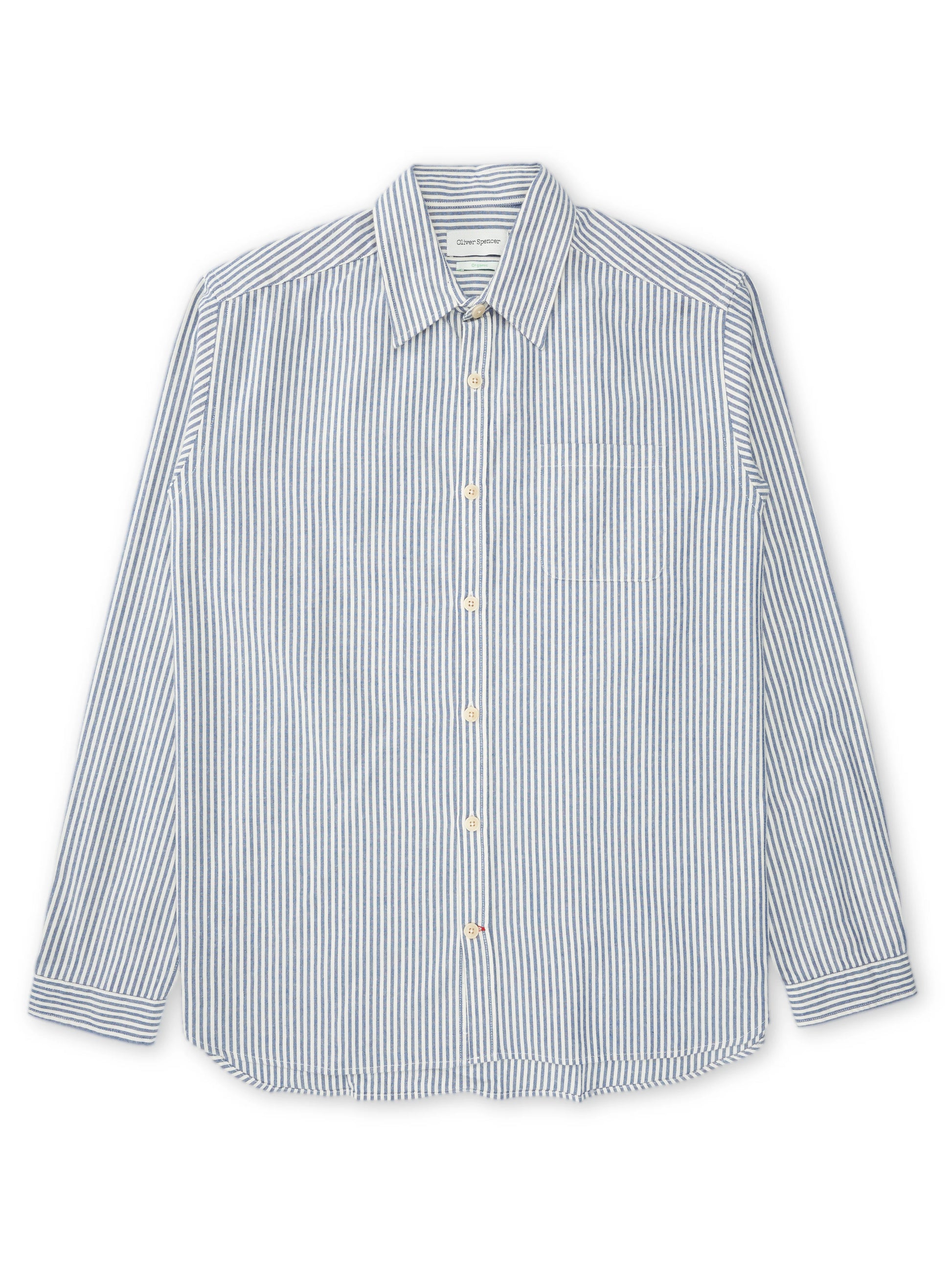 Oliver Spencer New York Special Shirt Brimham Blue