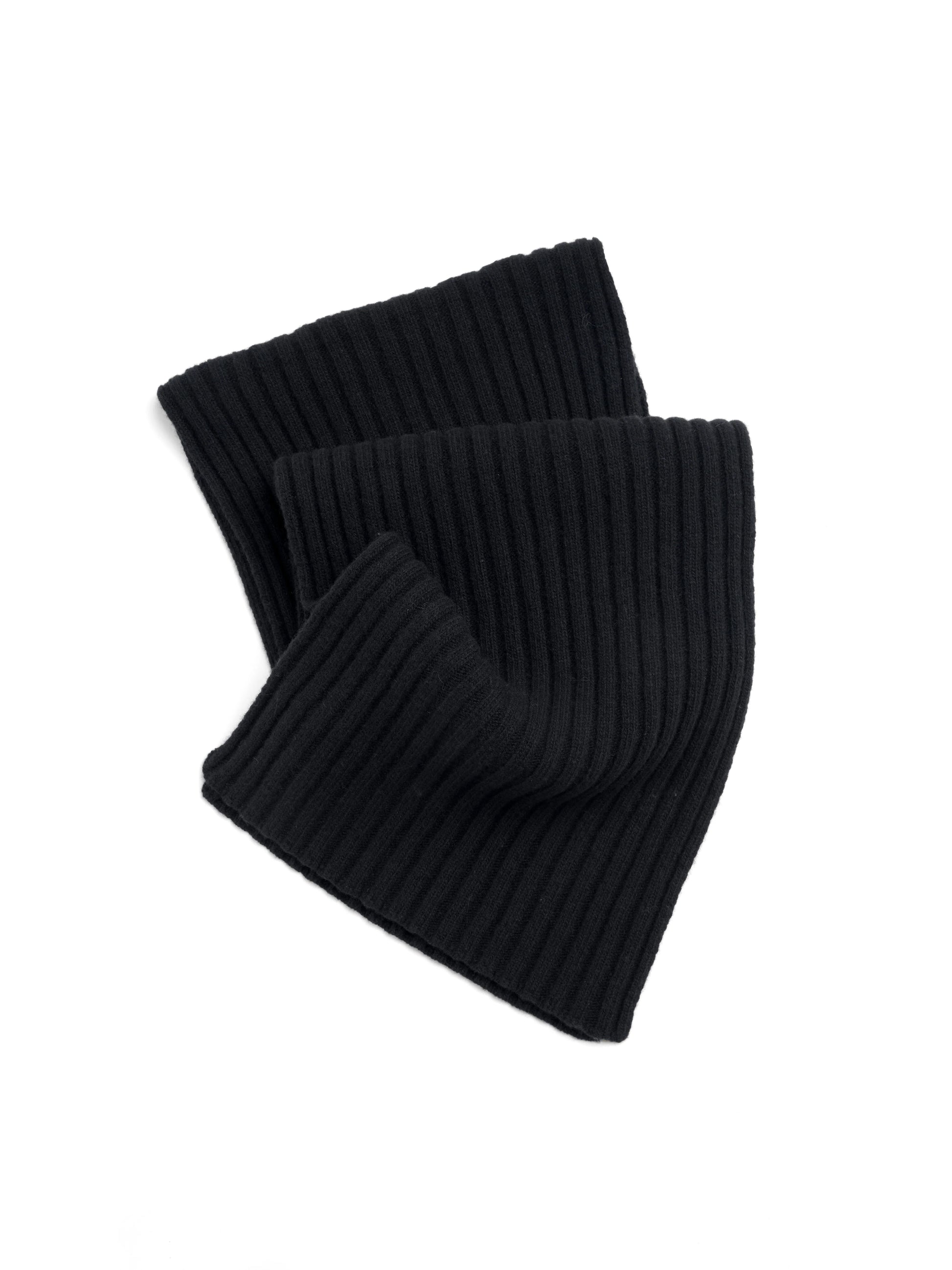 Oliver Spencer Soane Scarf - Rib Navy