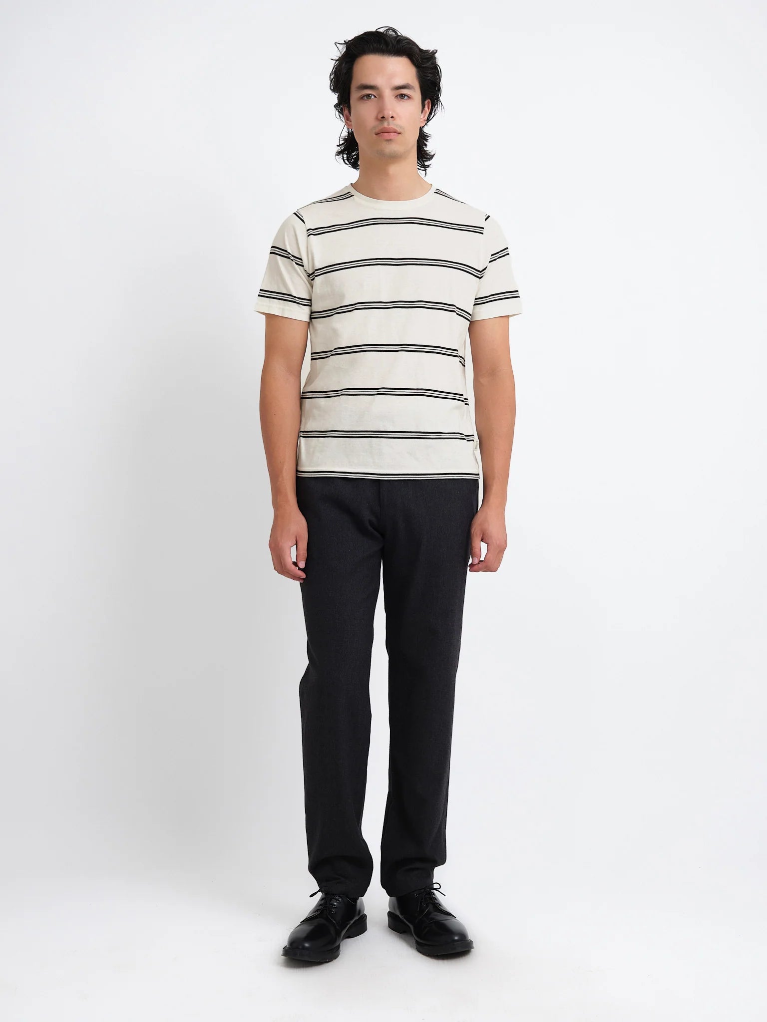Oliver Spencer Conduit T-Shirt Wesley Cream