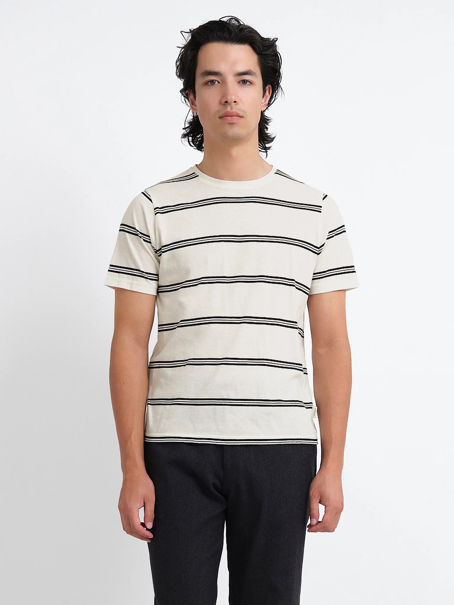 Oliver Spencer Conduit T-Shirt Wesley Cream