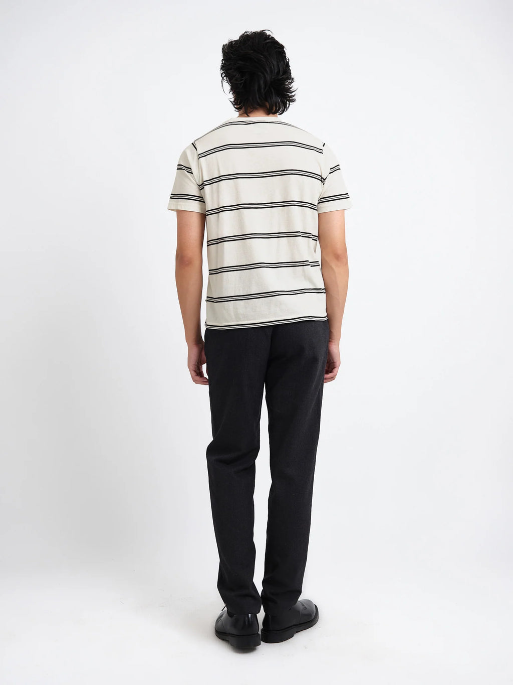 Oliver Spencer Conduit T-Shirt Wesley Cream