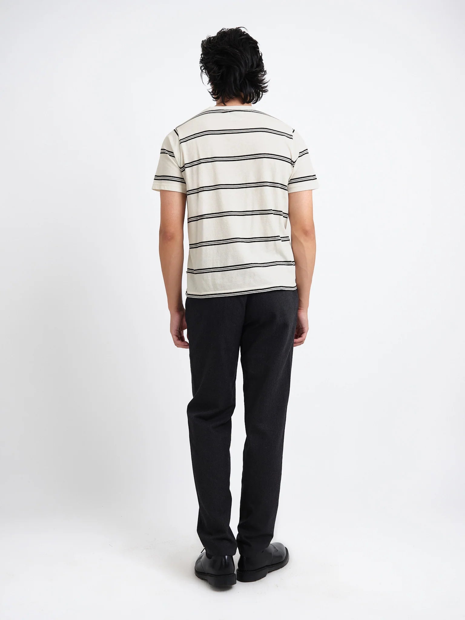 Oliver Spencer Conduit T-Shirt Wesley Cream