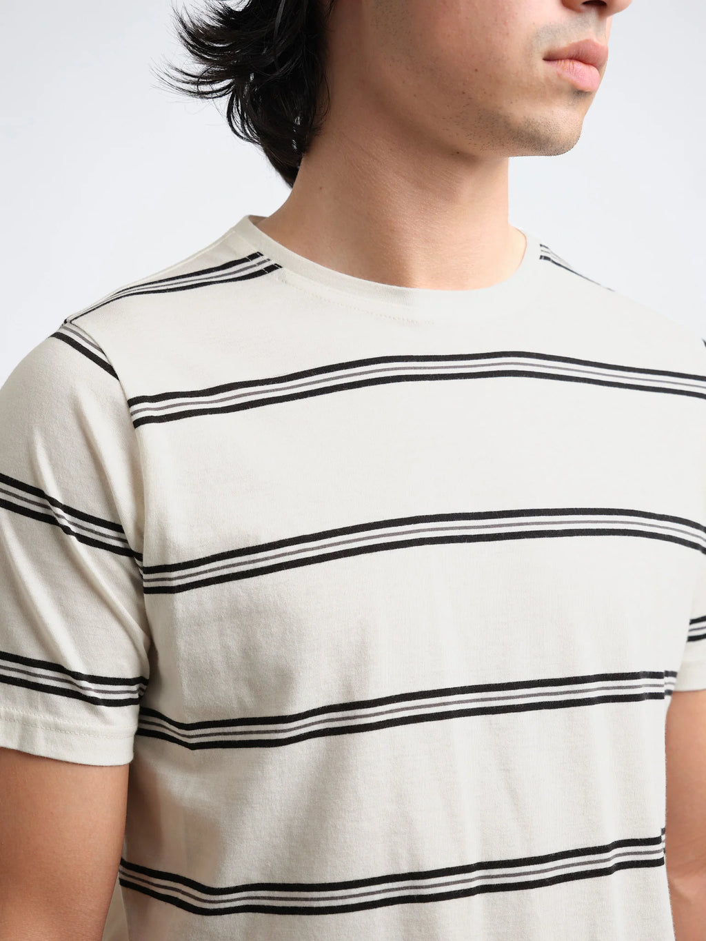 Oliver Spencer Conduit T-Shirt Wesley Cream