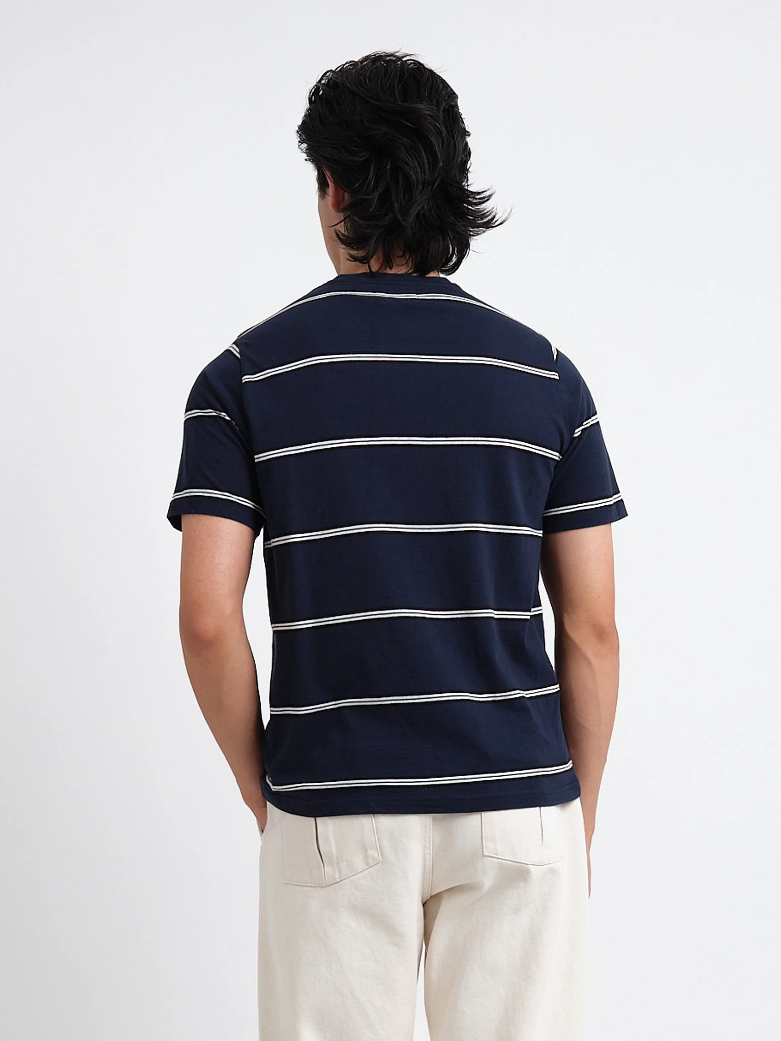 Oliver Spencer Conduit T-Shirt Wesley Navy