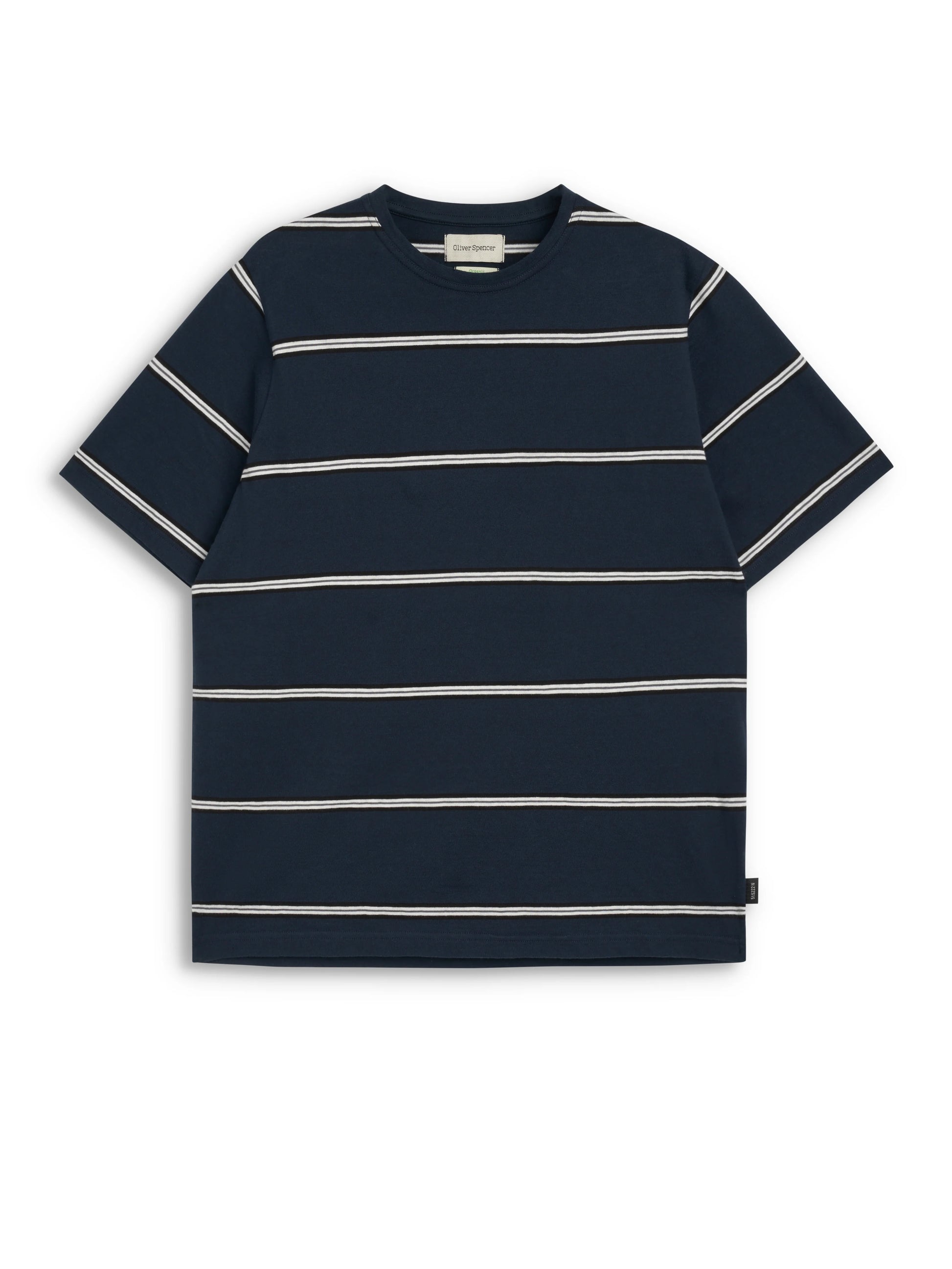 Oliver Spencer Conduit T-Shirt Wesley Navy