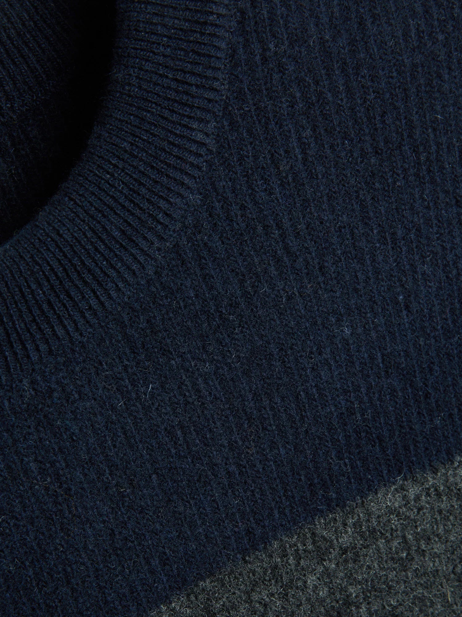 Oliver Spencer Blenheim Jumper - Paxton Navy/Charcoal