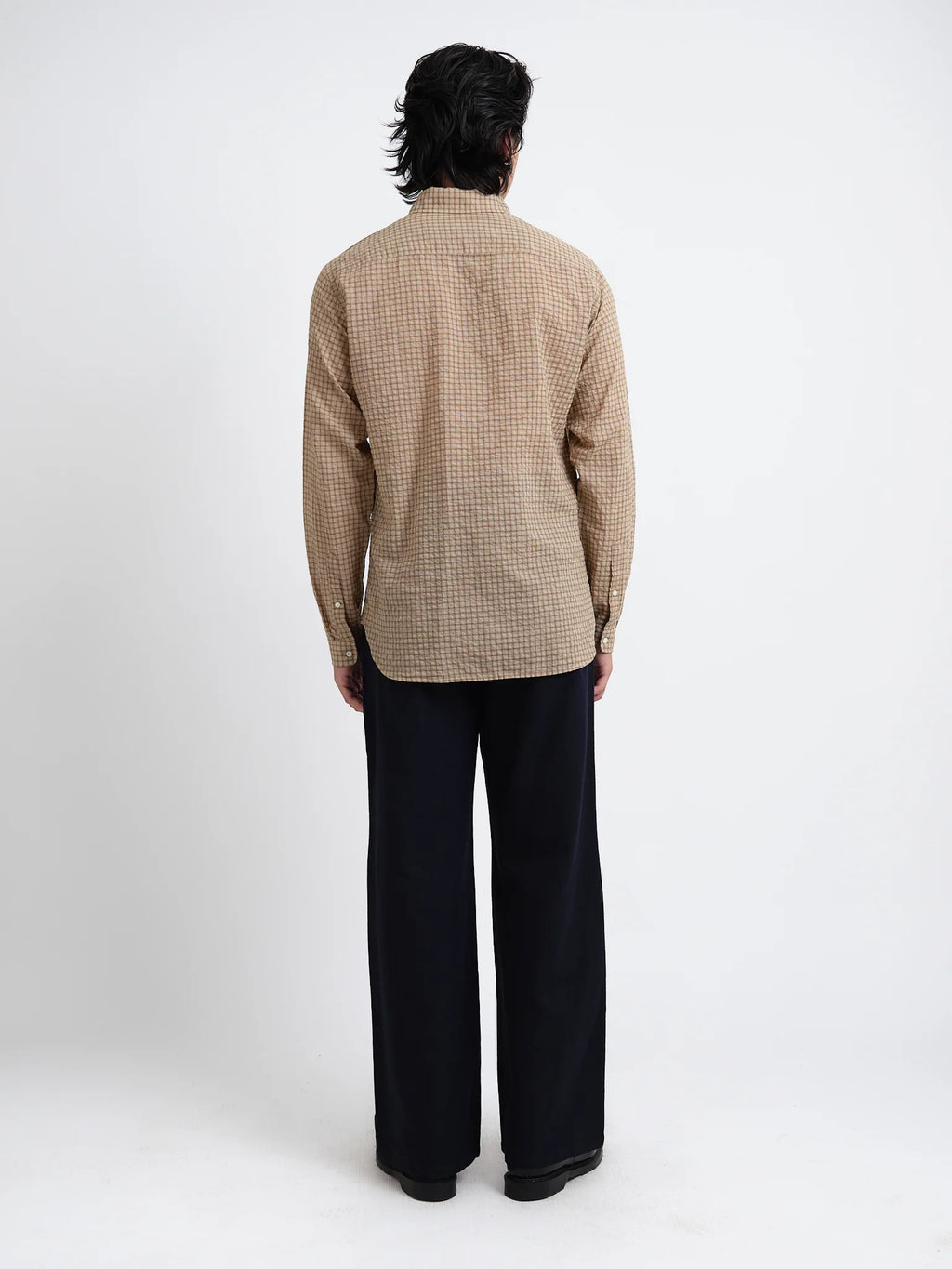 Oliver Spencer Brook Shirt Dobson Beige