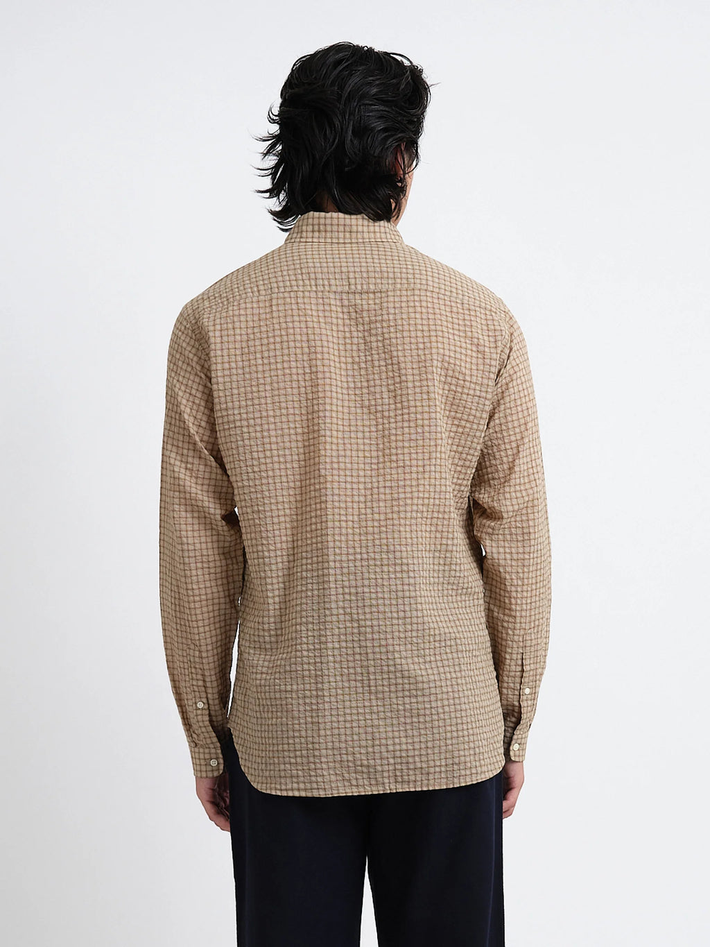 Oliver Spencer Brook Shirt Dobson Beige