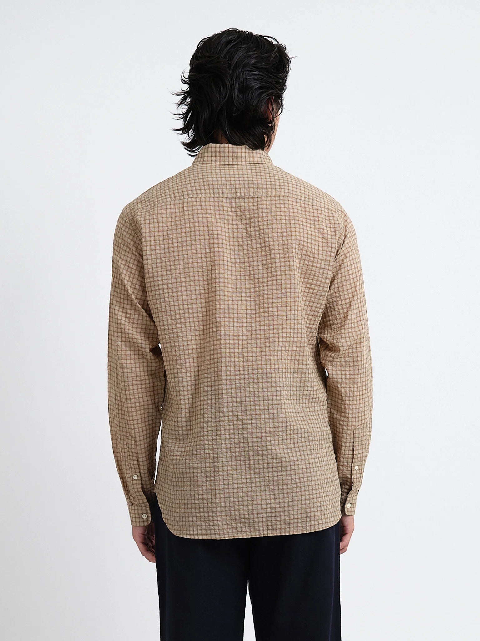 Oliver Spencer Brook Shirt Dobson Beige