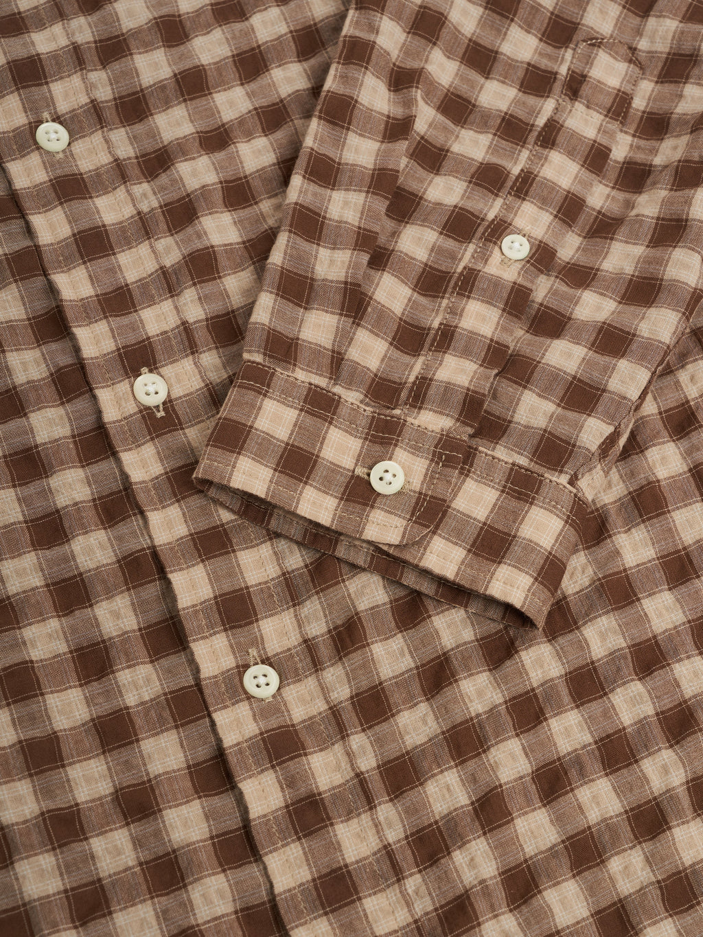Oliver Spencer Brook Shirt Ennis Brown
