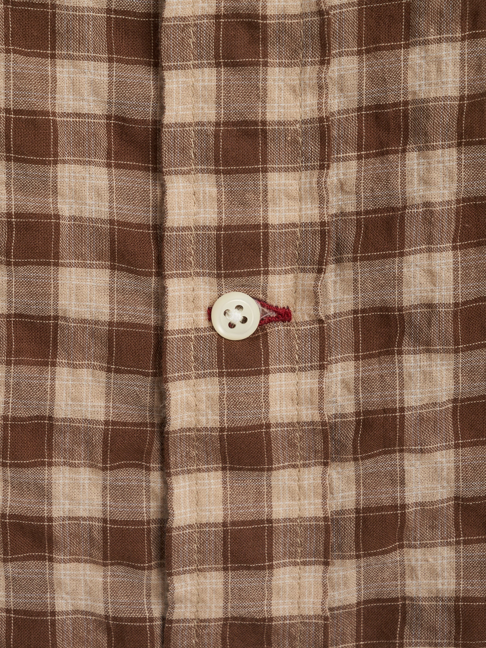 Oliver Spencer Brook Shirt Ennis Brown