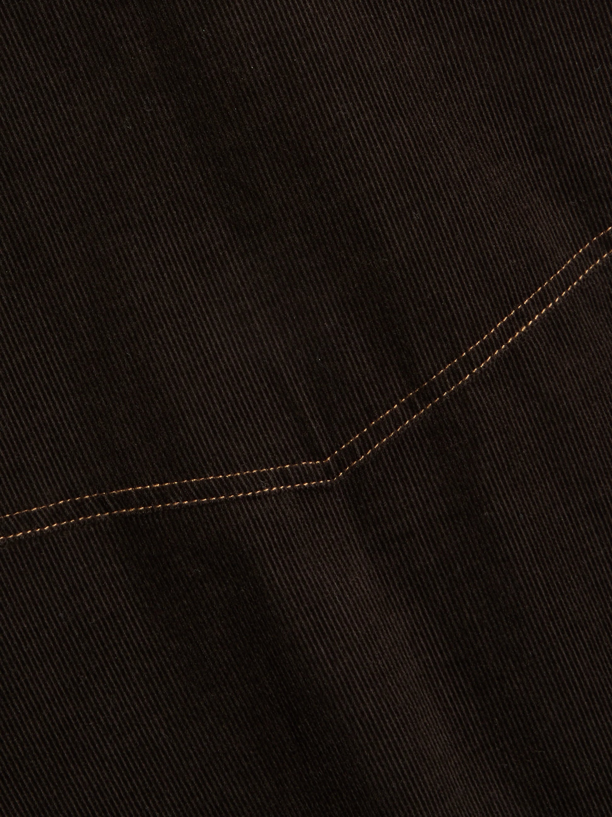 Oliver Spencer Quito Shirt Mersey Cord Brown