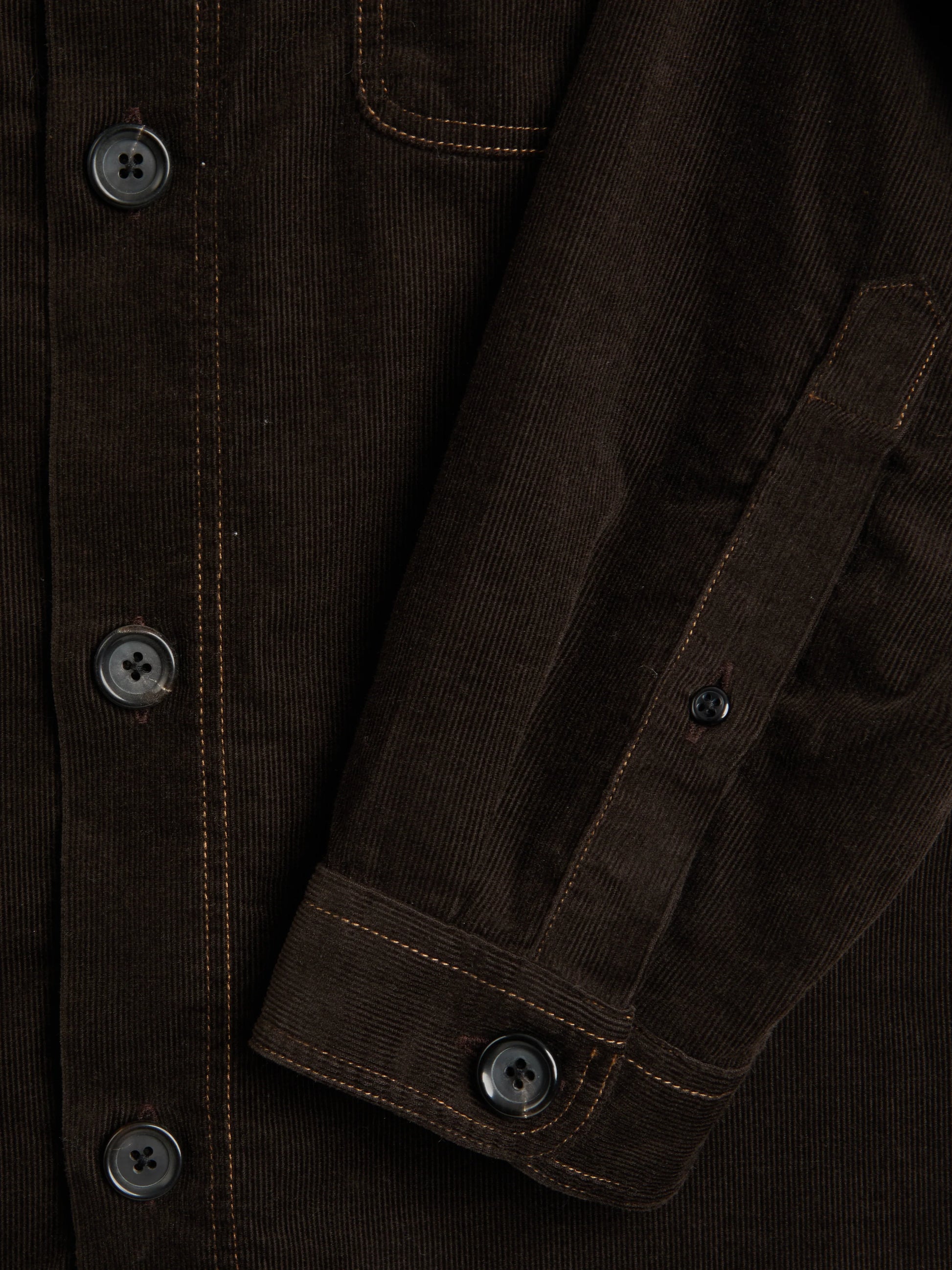 Oliver Spencer Quito Shirt Mersey Cord Brown