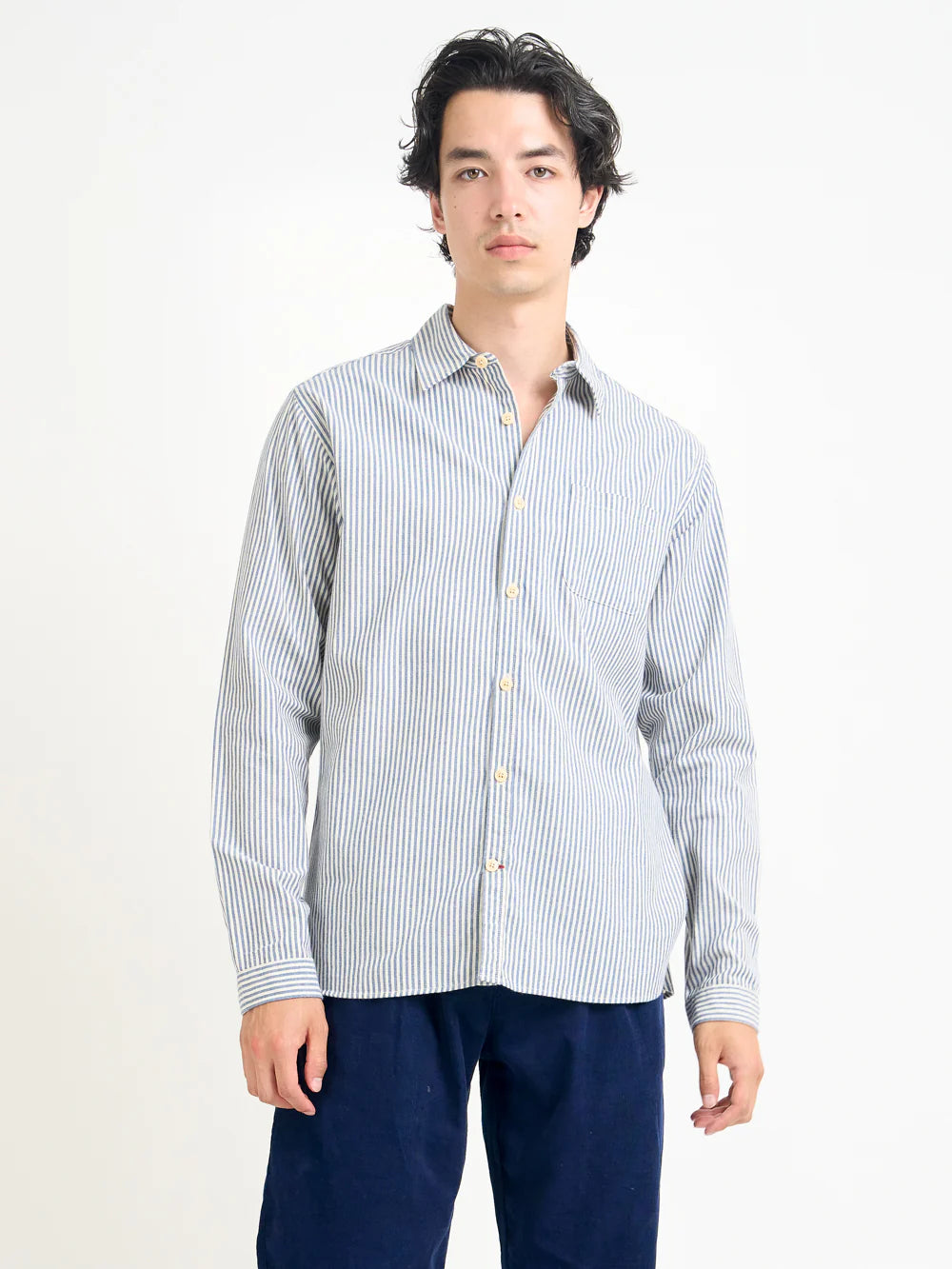 Oliver Spencer New York Special Shirt Brimham Blue