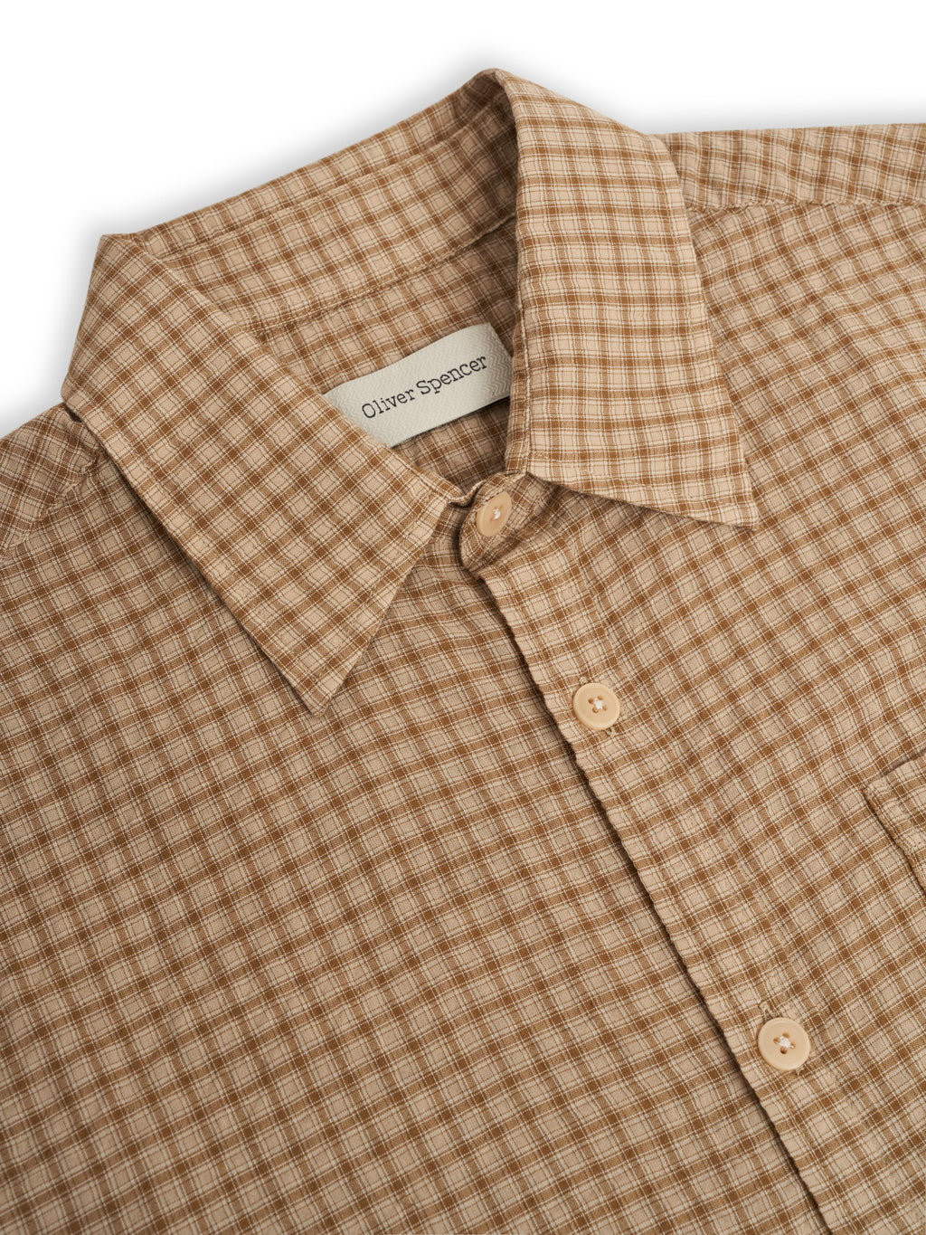 Oliver Spencer New York Special Shirt Dobson Beige