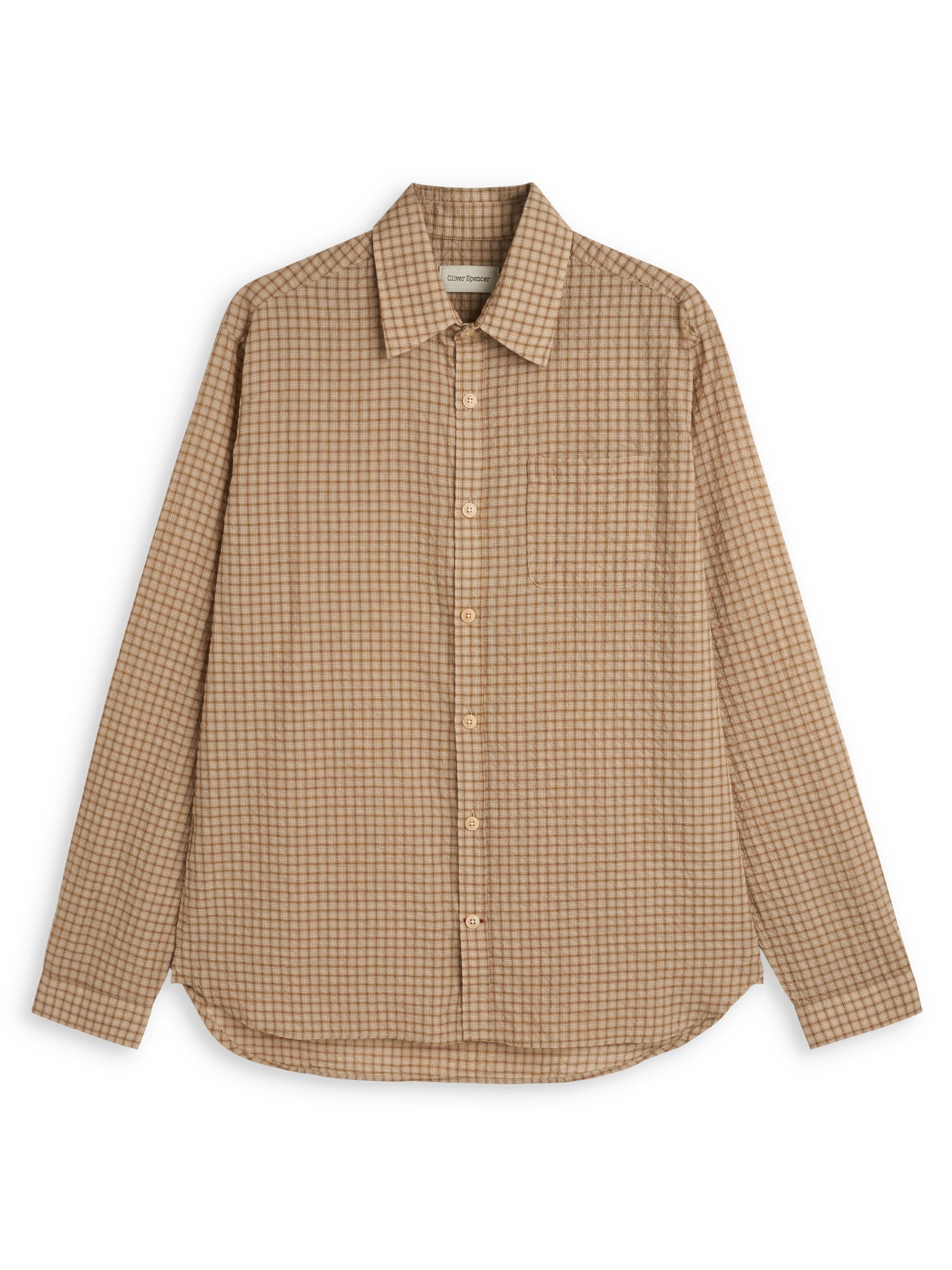 Oliver Spencer New York Special Shirt Dobson Beige