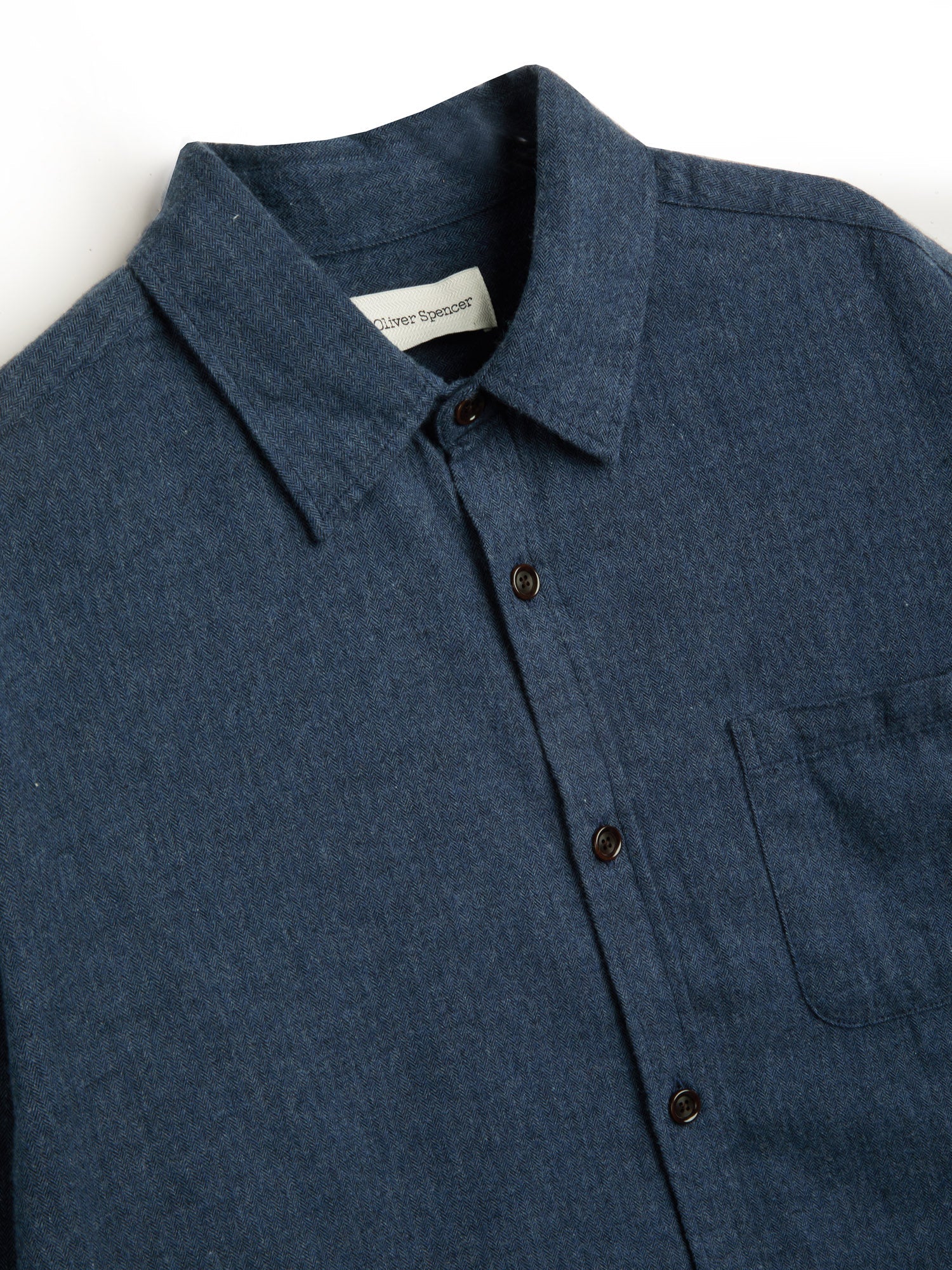 Oliver Spencer New York Special Shirt - Welford Navy