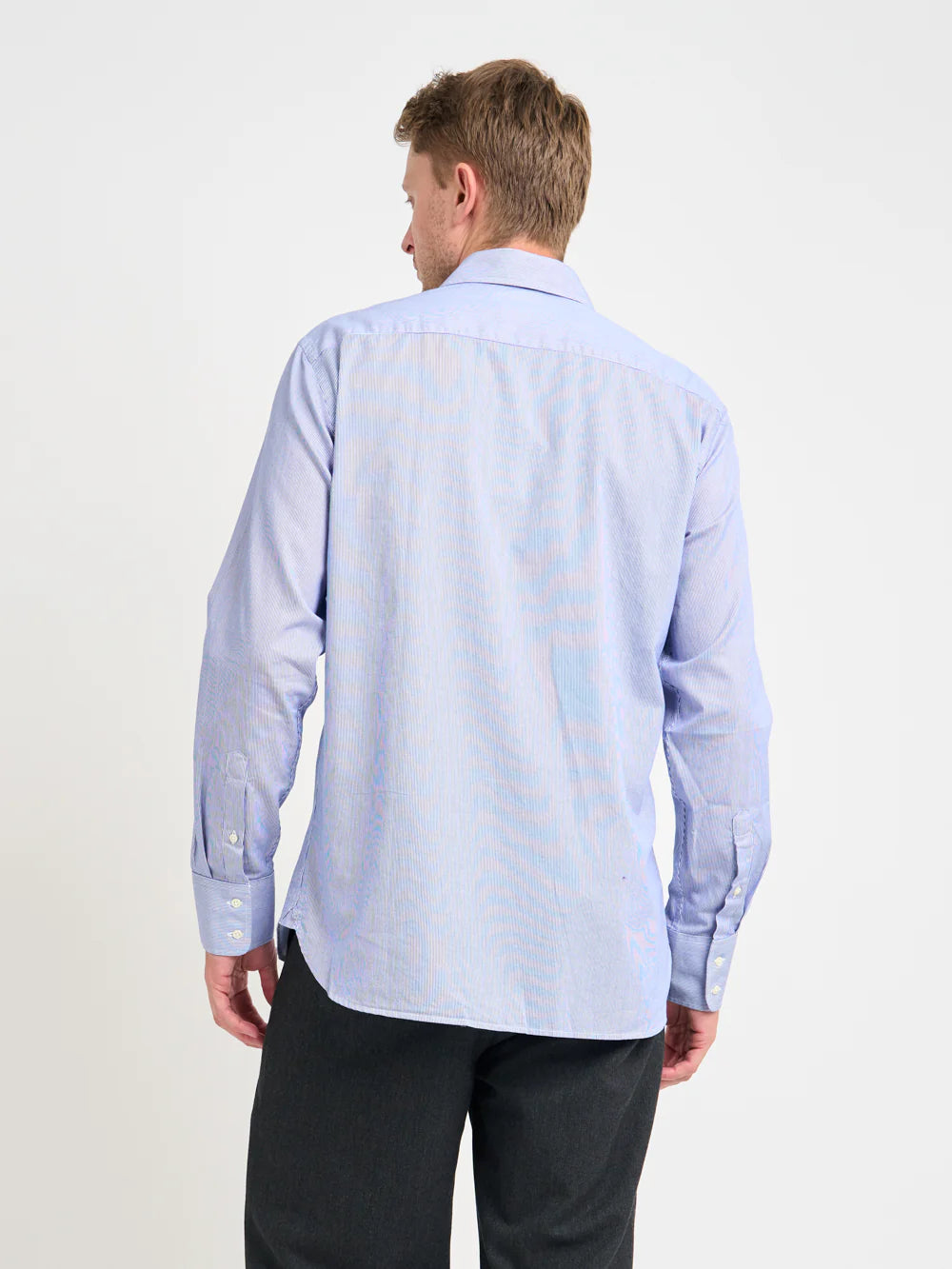 Oliver Spencer Conduit Classic Shirt Collins White/Blue