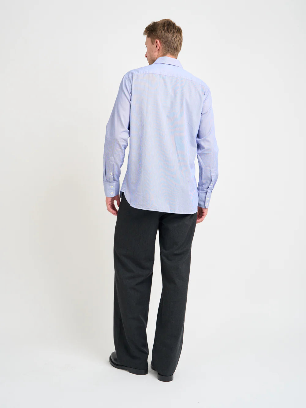 Oliver Spencer Conduit Classic Shirt Collins White/Blue