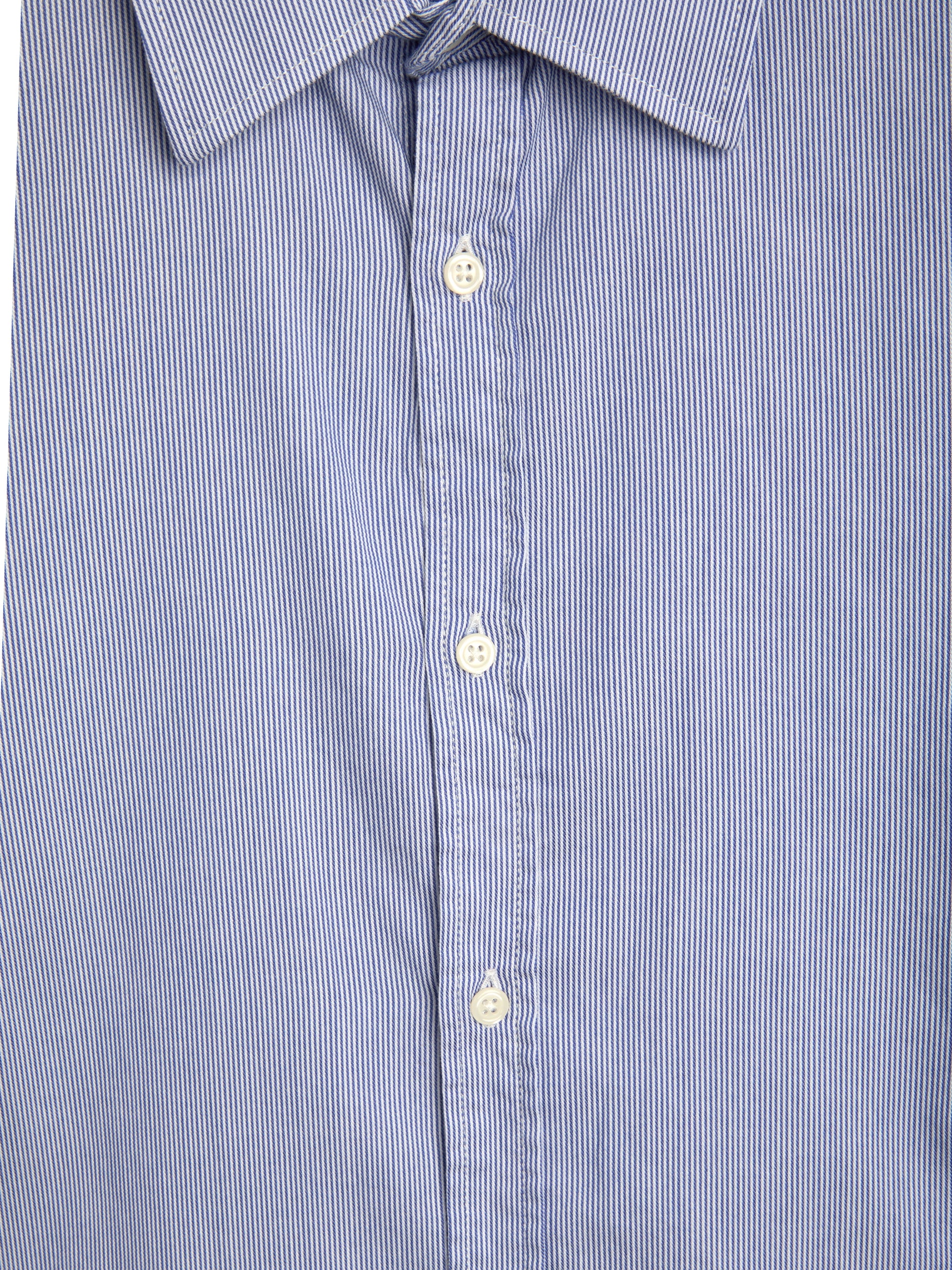 Oliver Spencer Conduit Classic Shirt Collins White/Blue