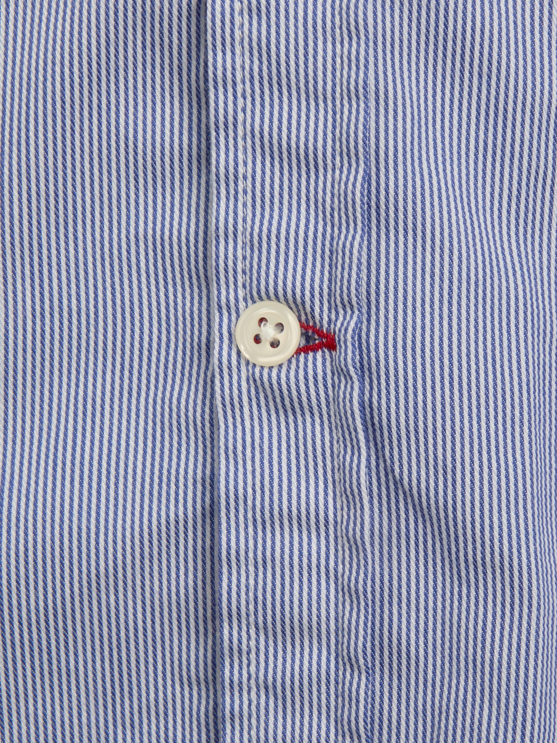Oliver Spencer Conduit Classic Shirt Collins White/Blue