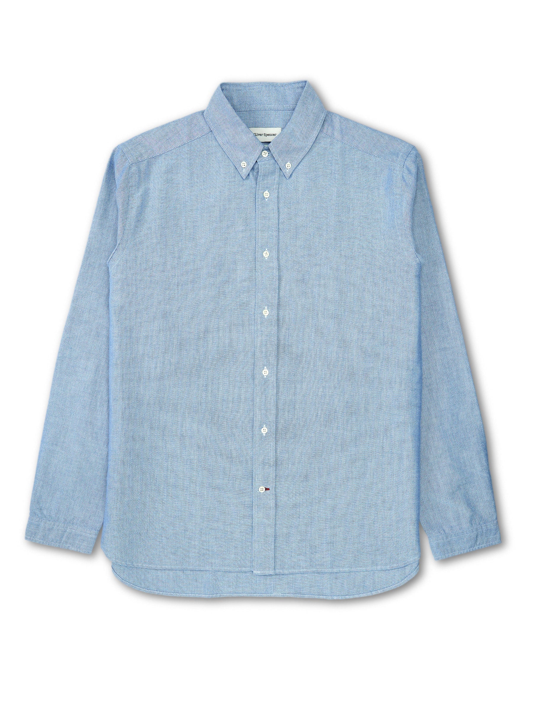 Oliver Spencer Brook Shirt Brecon Blue