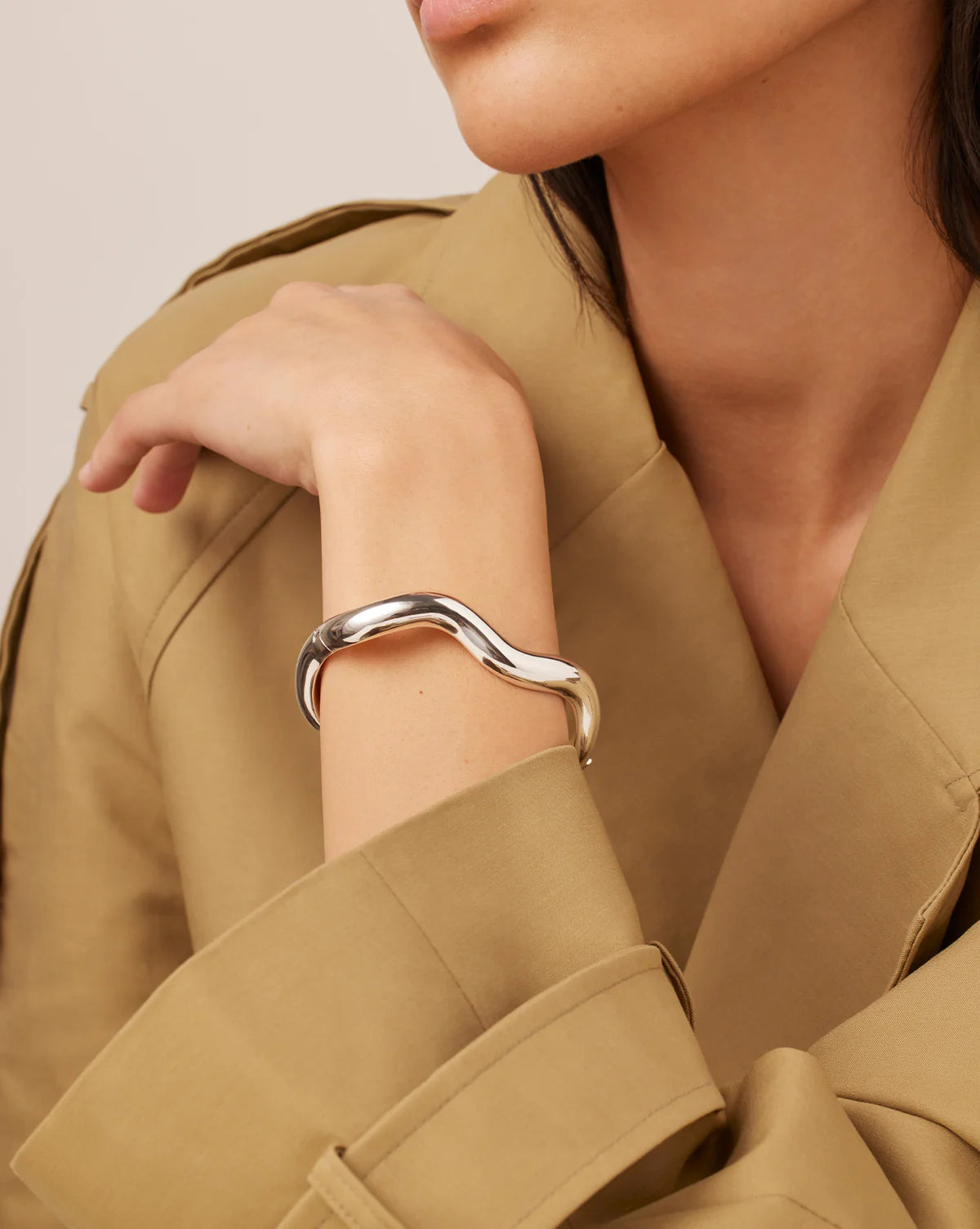 Jenny Bird Ola Bangle - Silver