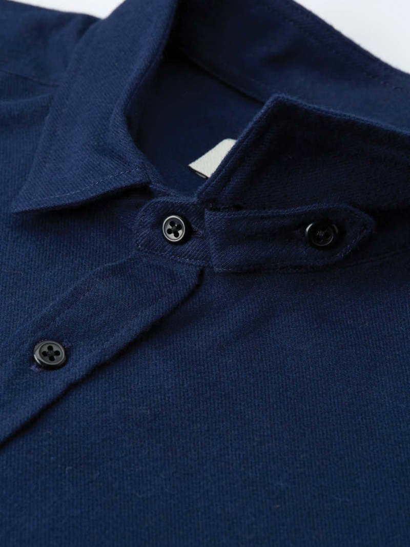 Oliver Spencer Clerkenwell Tab Shirt - Navy