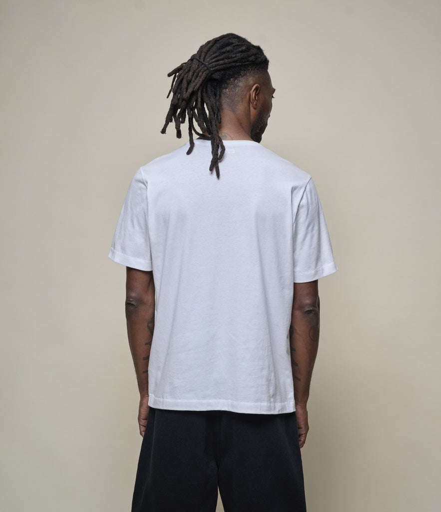 Merz b. Schwanen T-shirt - Organic Pima Cotton - White
