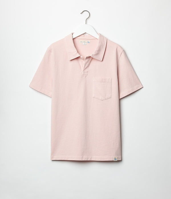 Merz b. Schwanen Organic Cotton Polo Shirt - Shell