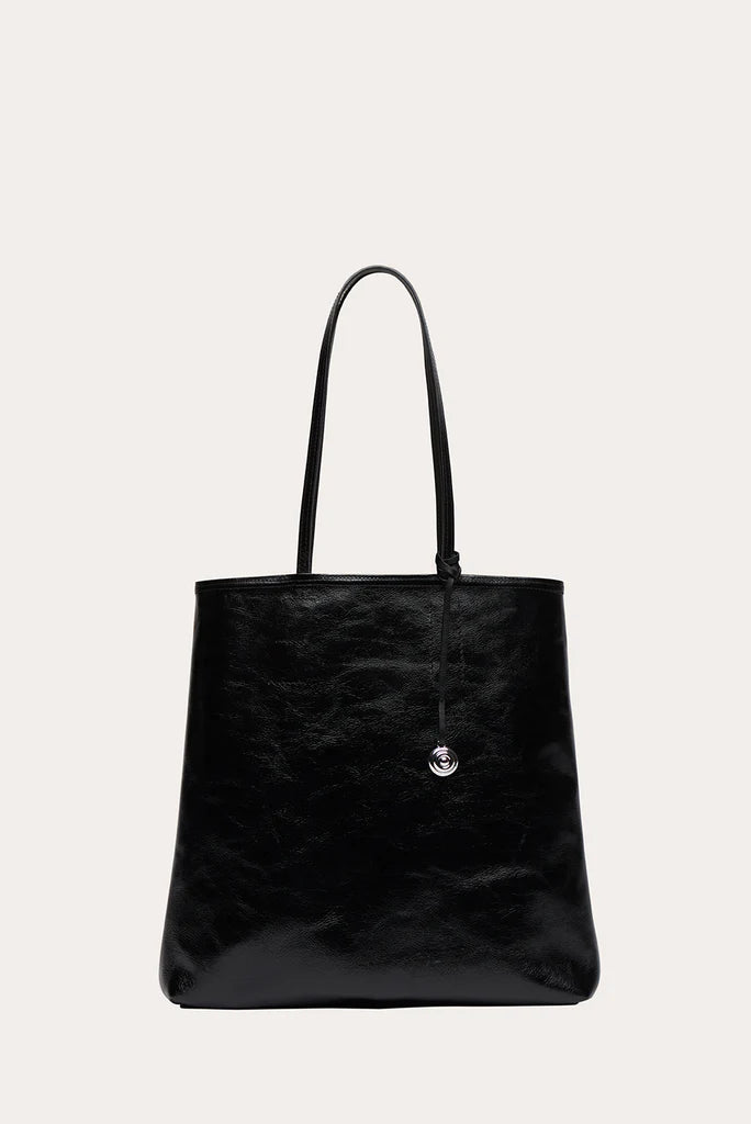 Liffner Paper Tote Black Glossy